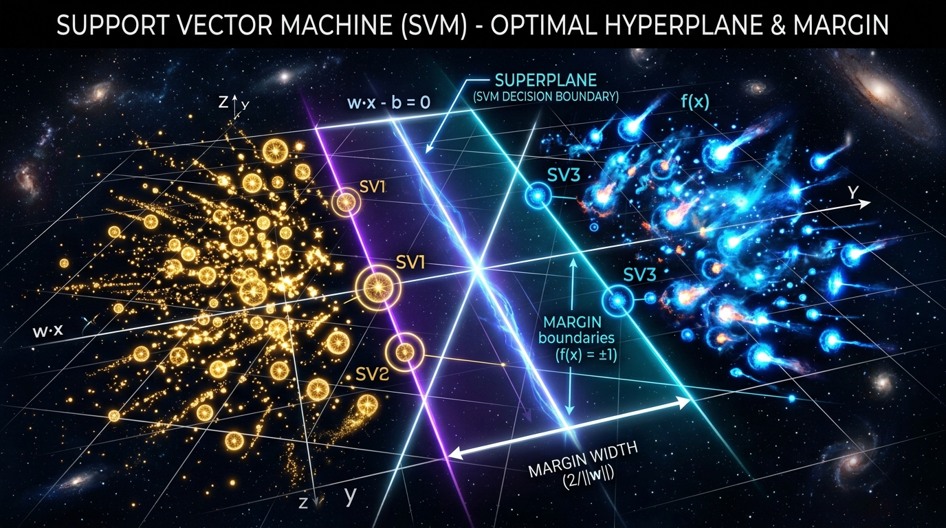 Support Vector Machine Hyperplanes